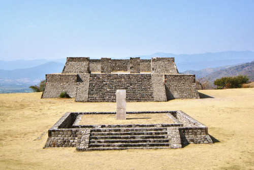 Building D and the Stela of the Two Glyphs at Xochicalco