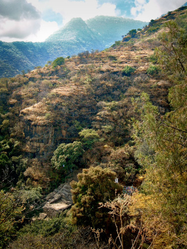 Cerro de los Idolos at Malinalco