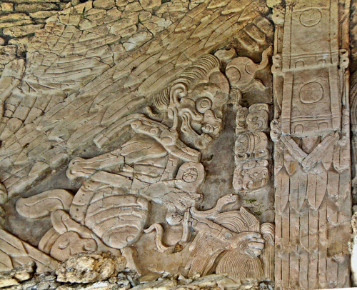 Frieze of the Dream Lords at Tonina