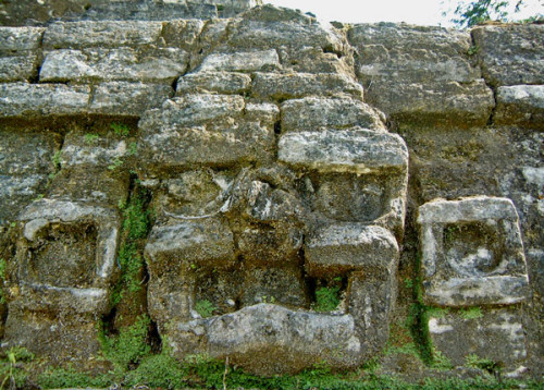 Mask on Structure B4 at Altun Ha