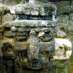 Mask from Structure 5D-33 at Tikal