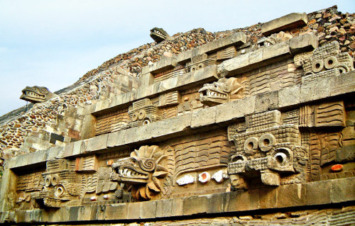 Temple of Quetzalcoatl at Teotihuacan