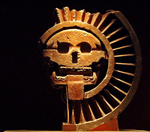 Disc of Death from Mexico Museo Nacional De Antropologia