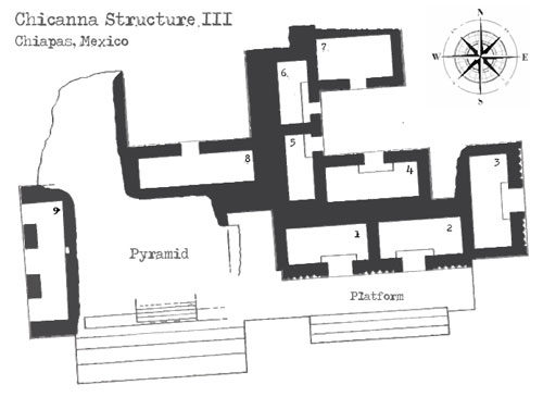 Chicanna Structure III Floor Plan