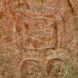Glyph from Jaguar Carving at Teotenango