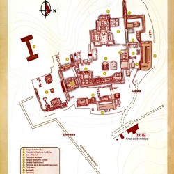 Site Map of Xochicalco
