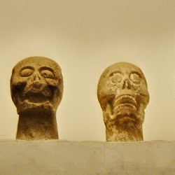 Skull Building Adornments at Xochicalco