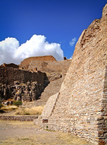 Votive Pyramid at La Quemada