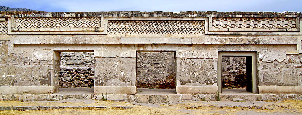 Building 2, which lines the North Side of the Church Group at Mitla