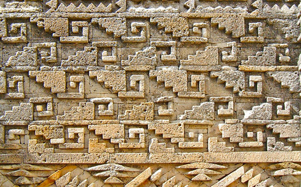 The Geometric Designs that adorn Building 6 at Mitla