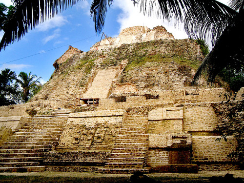 High Temple at Lamanai