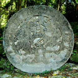 Altar V, found west of Temple IV at Tikal