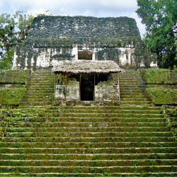 The Temple of Skulls, Structure 5D-87, at Tikal