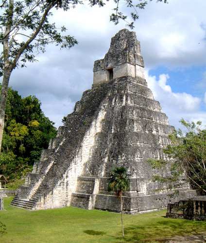 View of Templo I from the Central Acropolis