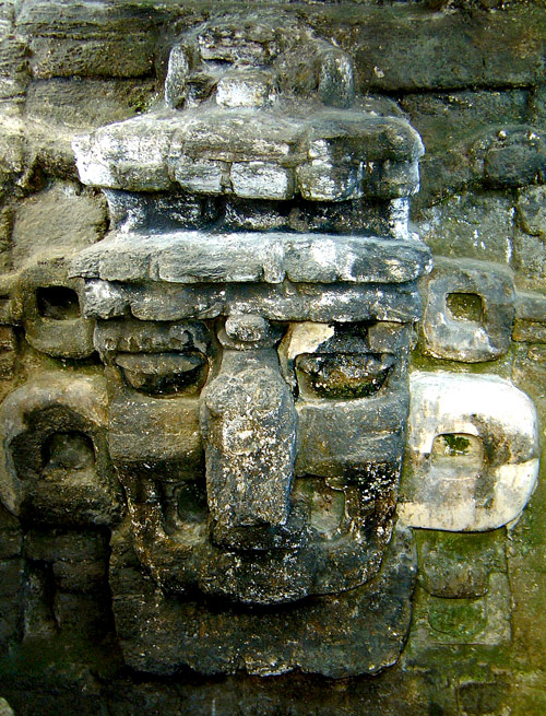 Mask from Structure 5D-33 at Tikal
