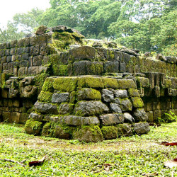 Rear South-West Corner of Acropolis at Quirigua