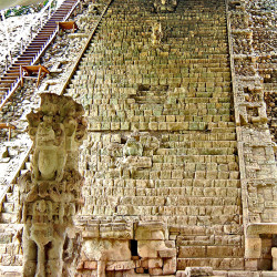 Structure 26, The Hieroglyphic Stairway, at Copan