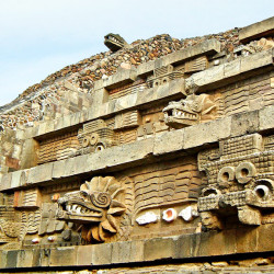Temple of Quetzalcoatl at Teotihuacan