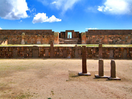 Templete Semisubteraneo at Tiwanaku  - one of the obscure mysteries of the andes