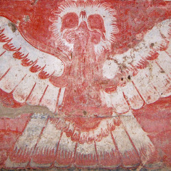 Owl with Bloodied Mouth from Tetitla