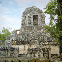 East Wall of Chicanna Structure XX