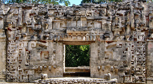 Chicanna Structure II - The House of the Serpent Mouth